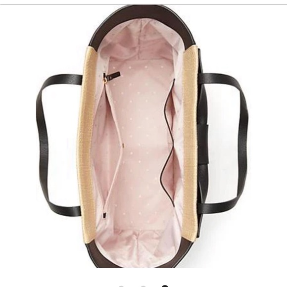 kate spade “Olive Drive Straw Savannah Tote” - Picture 3 of 16